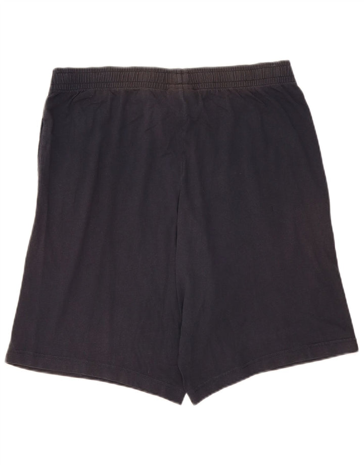 CHAMPION Short de Sport Homme 2XL Bleu Marine Coton