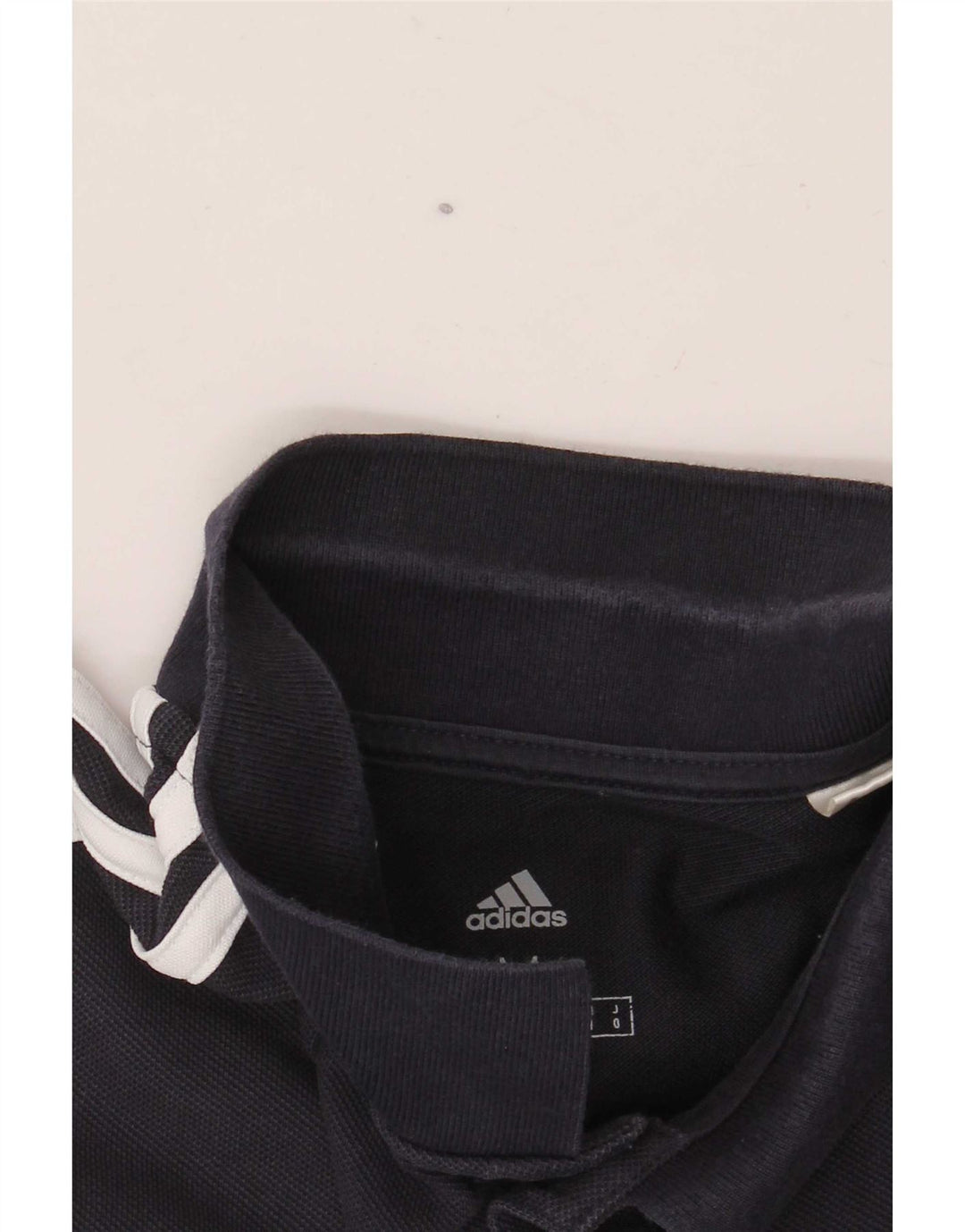 Adidas Polo Homme Bleu Marine Moyen Coton