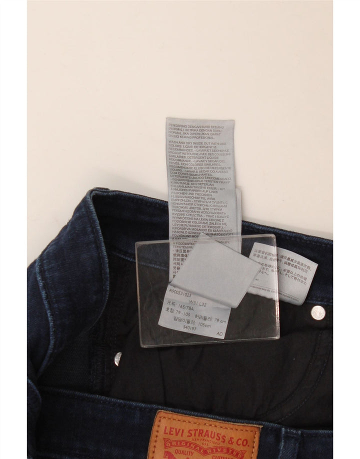 LEVI'S Jean Slim 712 Femme W31 L32 Bleu Coton