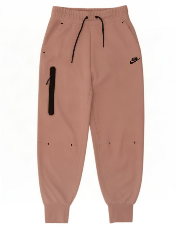 Nike Pantalon de survêtement pour femme Joggers UK 8 Small Rose Coton