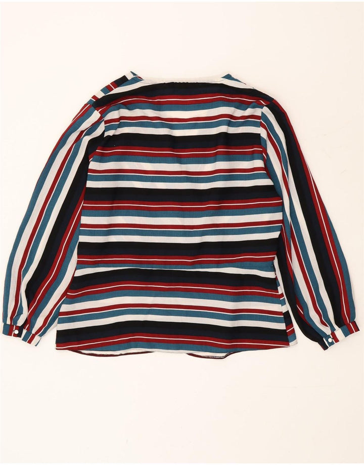 Lipsy Femme Chemisier UK 18 XL Polyester Rayé Multicolore