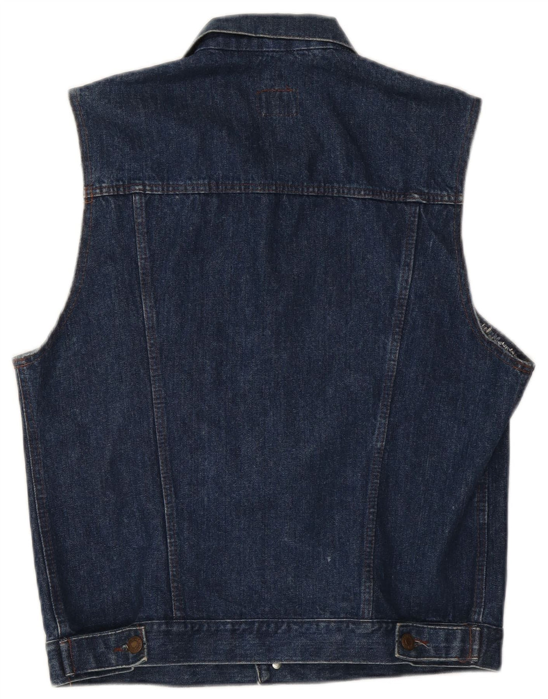 Carrera Gilet en jean pour homme UK 40 Large Bleu marine