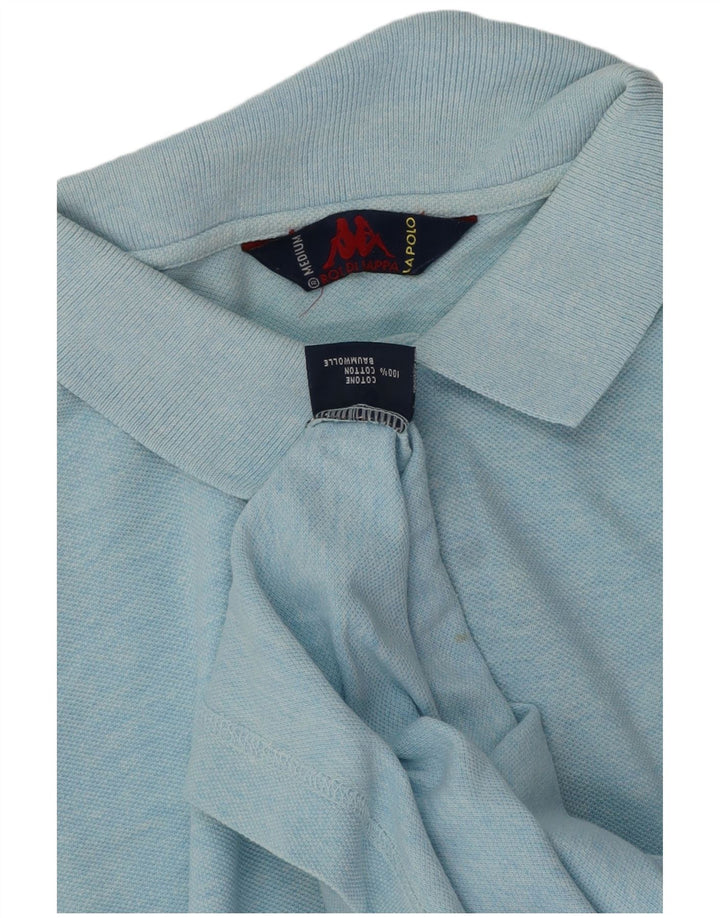 Kappa Polo Homme Bleu Moyen Coton