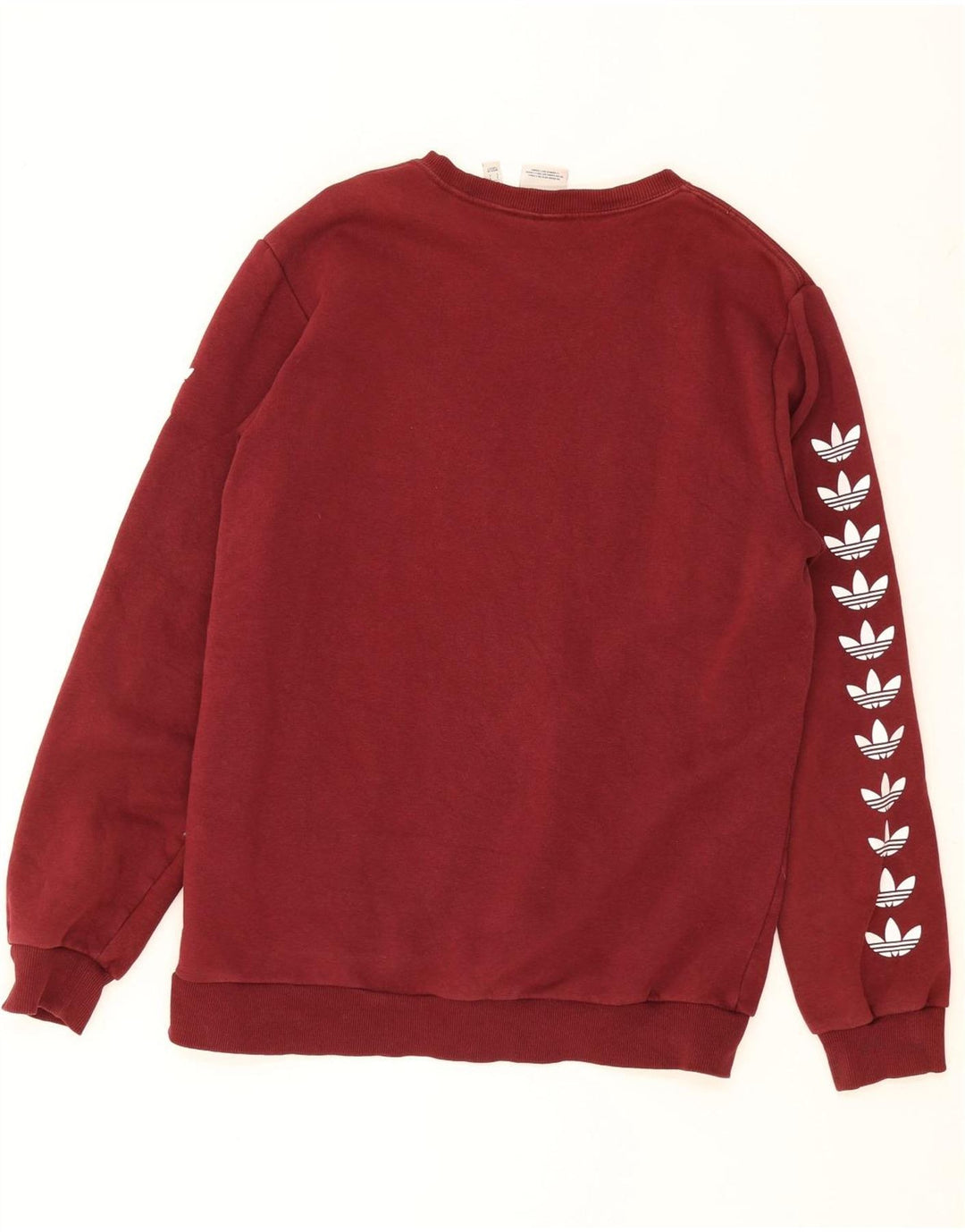 Adidas Sweat-shirt graphique pour homme en coton marron Large