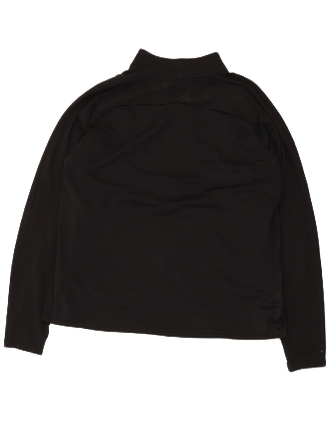 Nike Dri Fit Zip Neck Pull Survêtement Haut XL Noir Colorblock