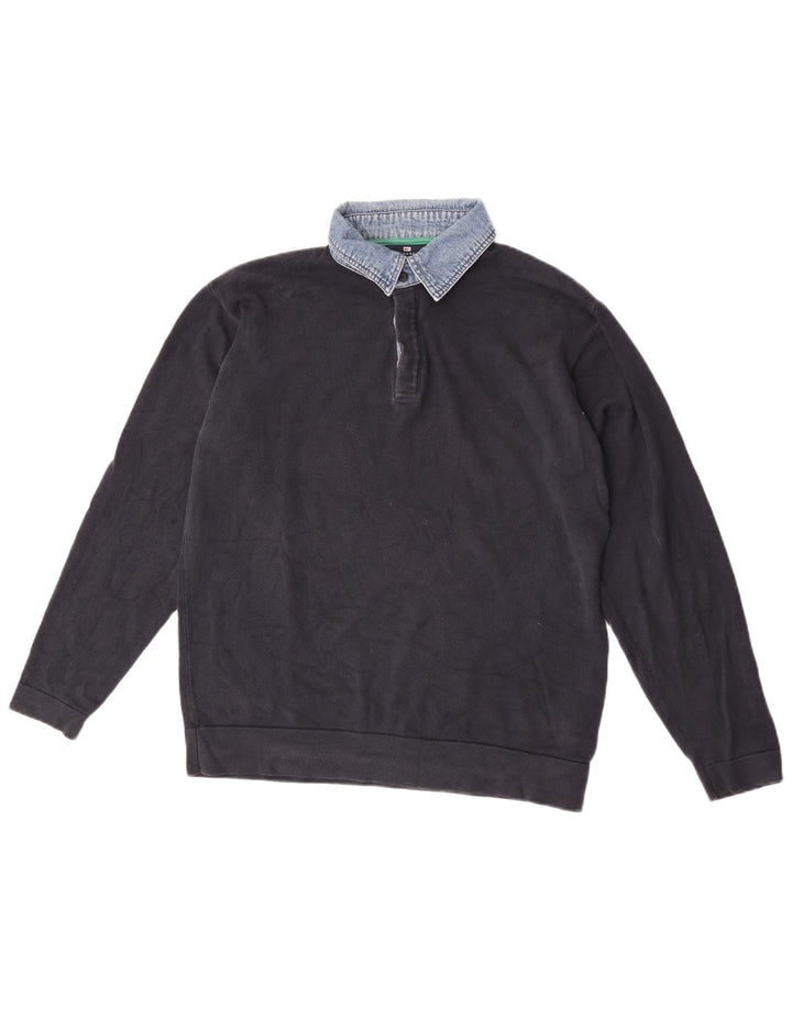 Marks & Spencer Pull à Col Polo Blue Harbor Homme Bleu Marine Moyen