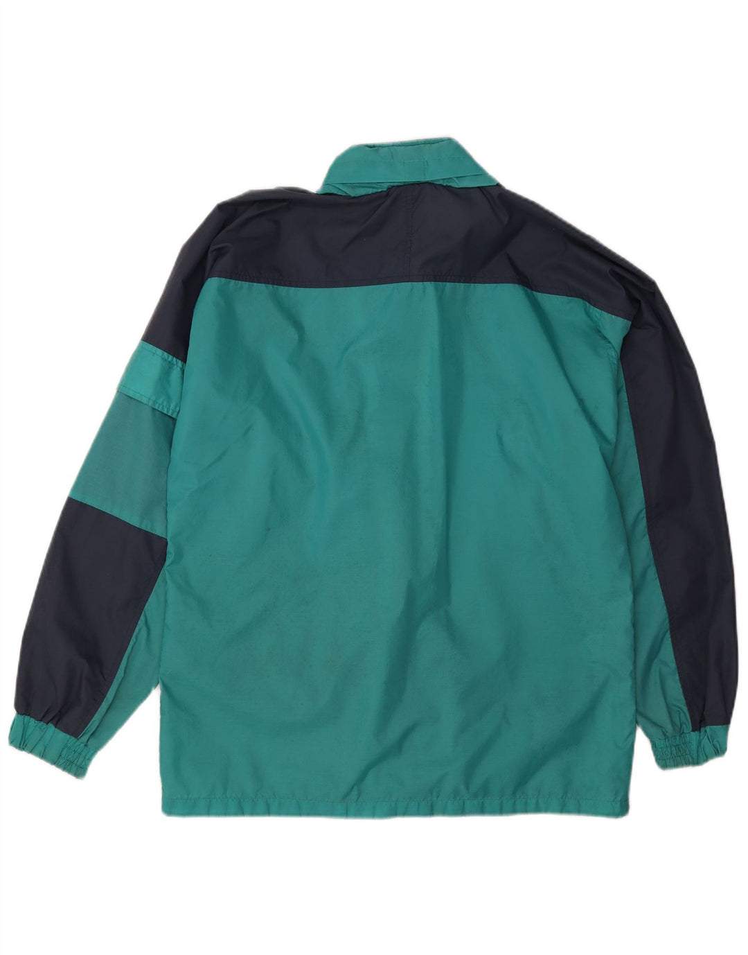 Puma Veste de pluie pour homme UK 36 Small Turquoise Colourblock Nylon