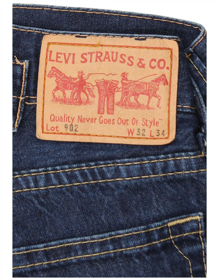Levi's Jean Droit 902 Homme Bleu W32 L28 Coton