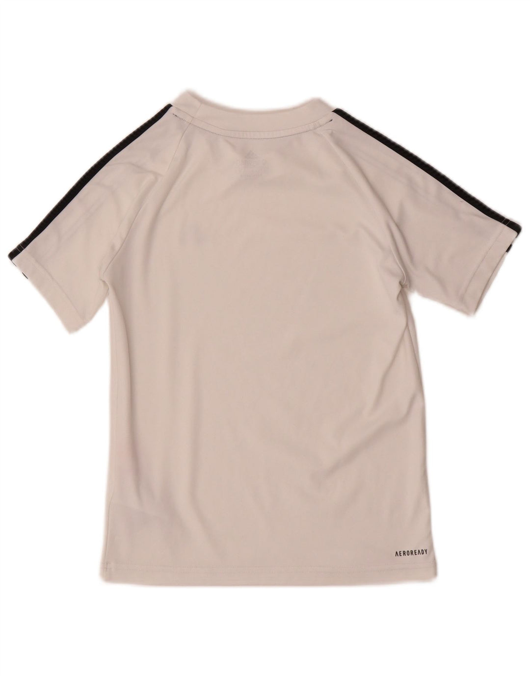 Adidas Garçon Aeroready T-Shirt Top 9-10 ans Blanc Polyester