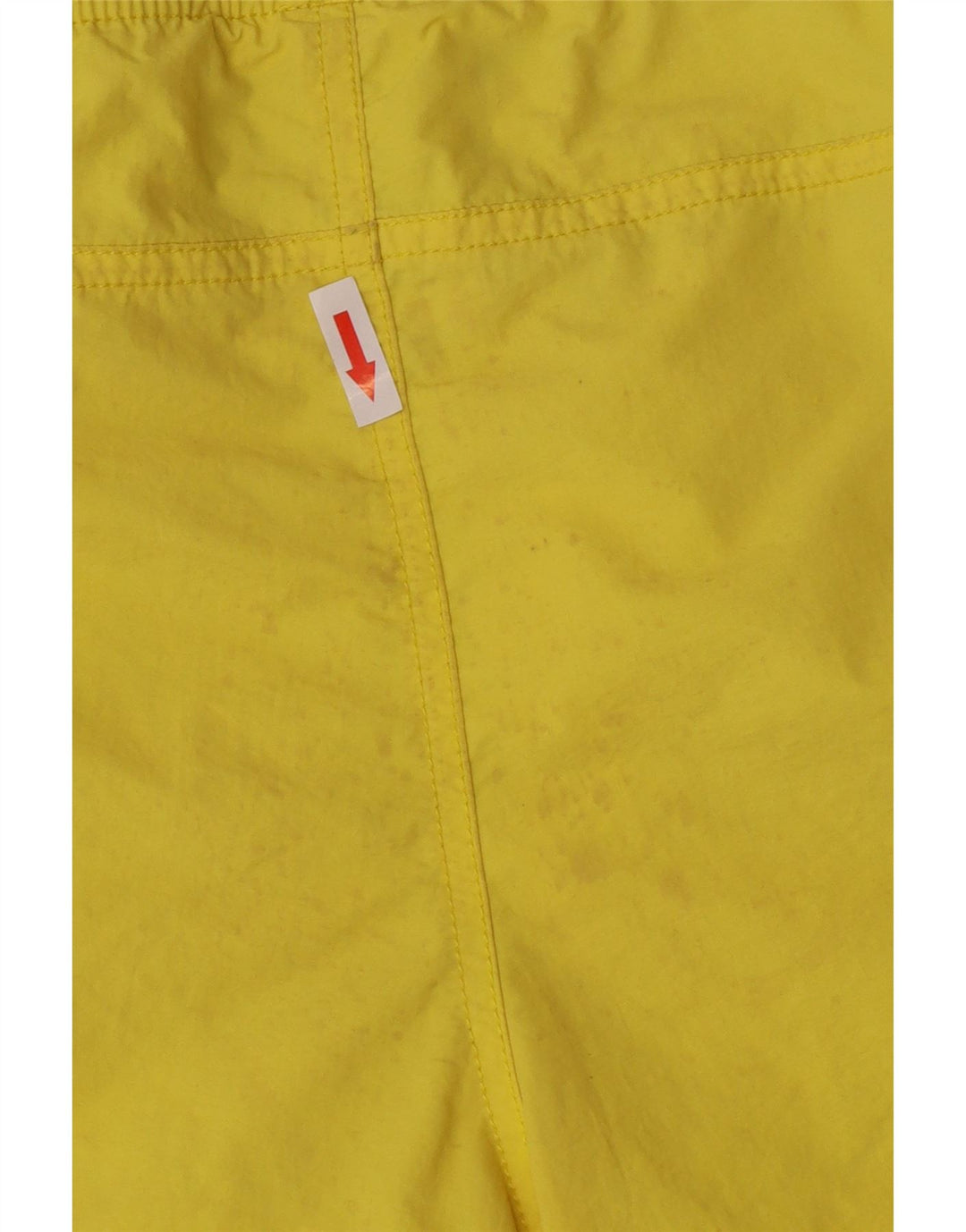 Adidas Short de bain pour homme en nylon jaune Taille L