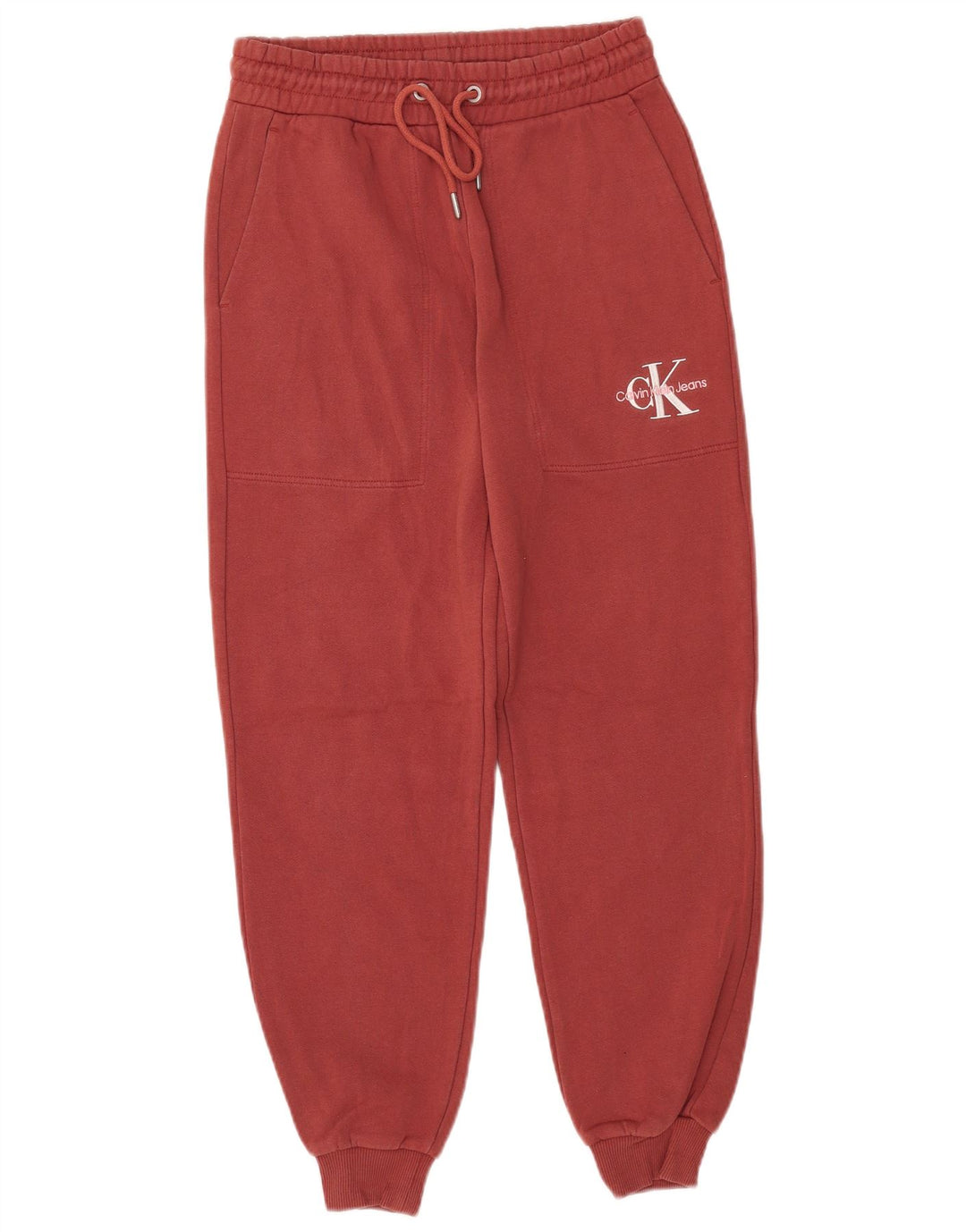 CALVIN KLEIN Pantalon de survêtement graphique pour homme en coton marron petit