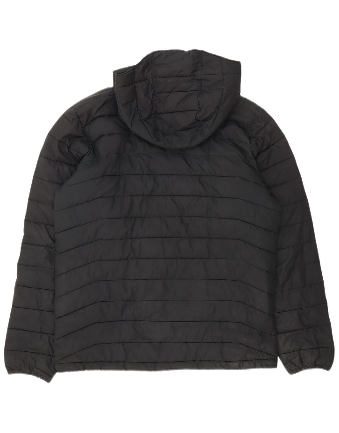 Columbia Veste rembourrée à capuche pour homme UK 38 Medium Noir Polyester