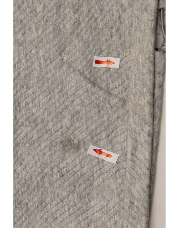 Adidas Sweat-shirt surdimensionné à col zippé pour femme UK 8 Petit Gris