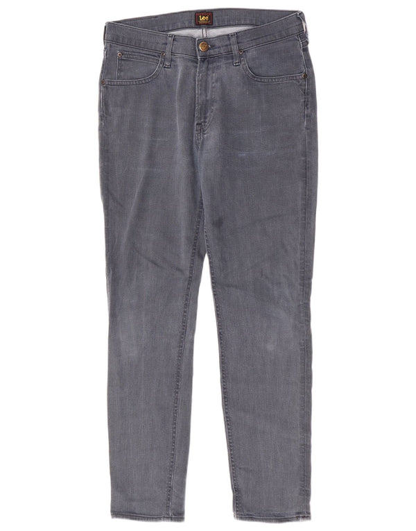 Lee Jean Slim Fuselé Femme W31 L30 Bleu Coton