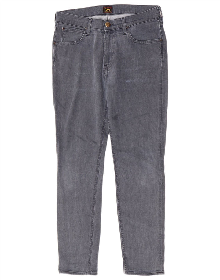 Lee Jean Slim Fuselé Femme W31 L30 Bleu Coton
