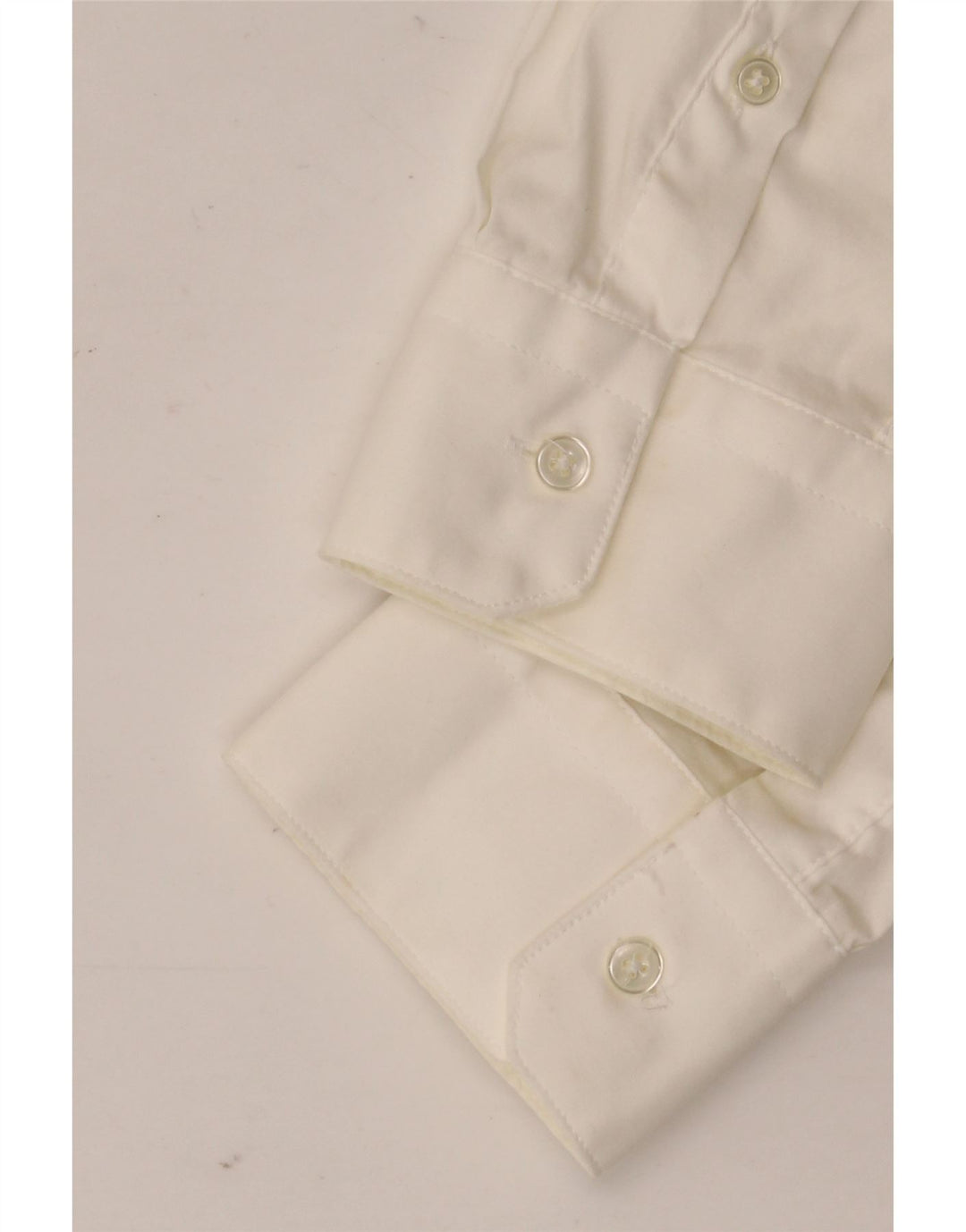 ZARA Chemise Super Slim Fit Homme Blanc Moyen Coton