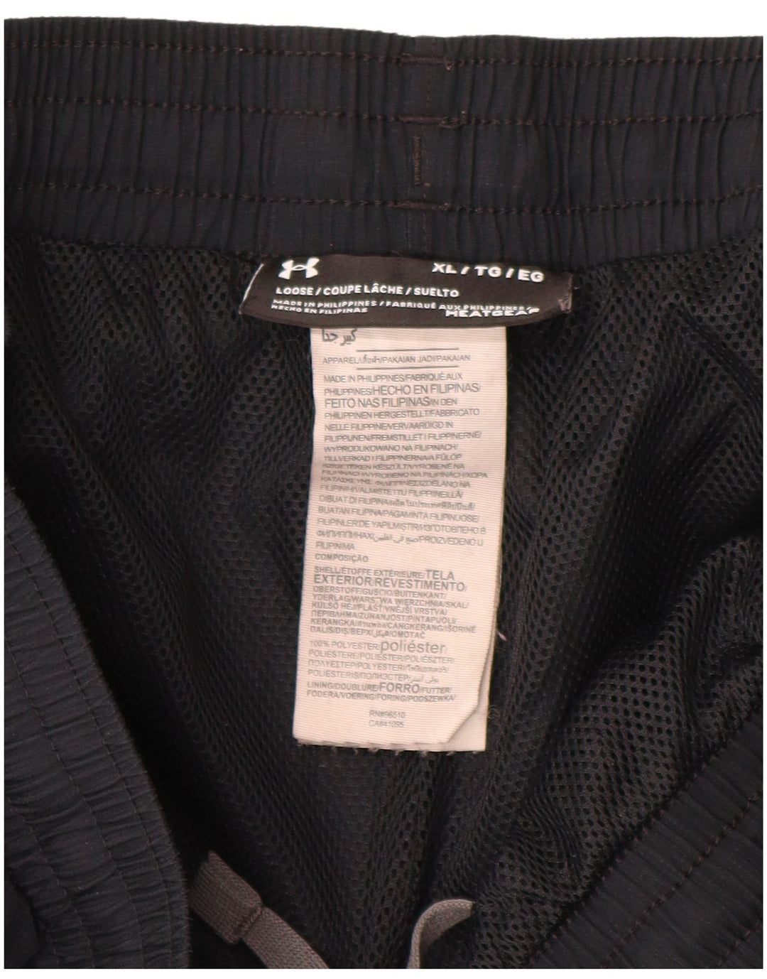 Under Armour Pantalon de Survêtement Graphic Homme XL Noir Polyester