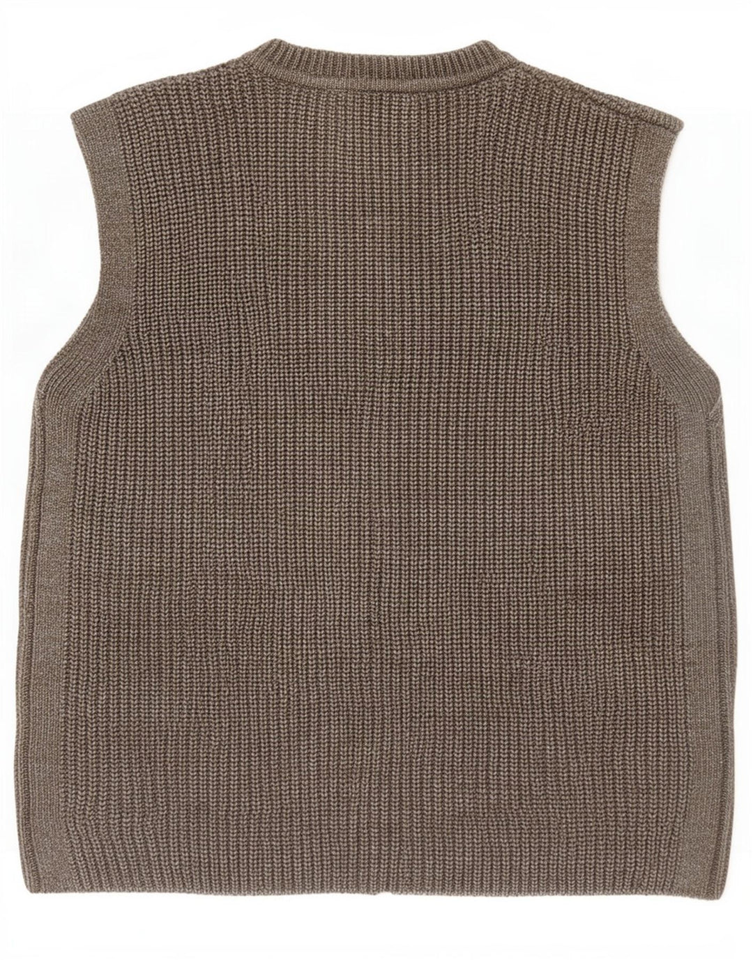 Marks & Spencer Pull cardigan sans manches pour femme UK 10 Petit Gris