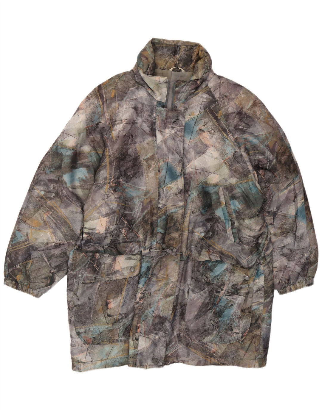 C&A Veste coupe-vent à motif abstrait pour femme IT 44 Medium multicolore