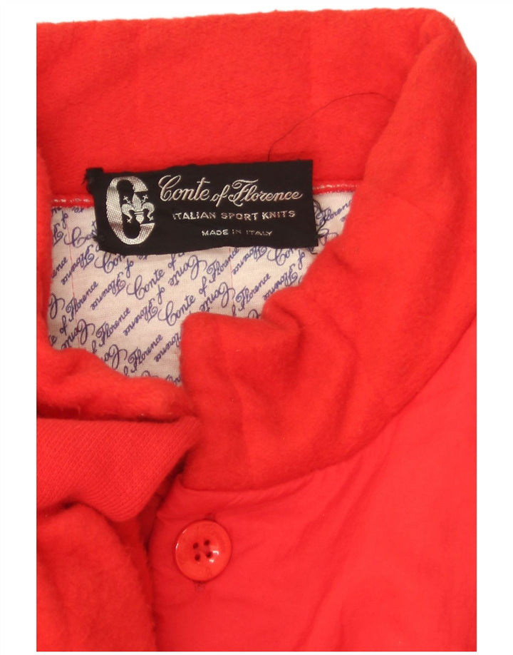 Conte of Florence Pull Cardigan Homme Grand Rouge