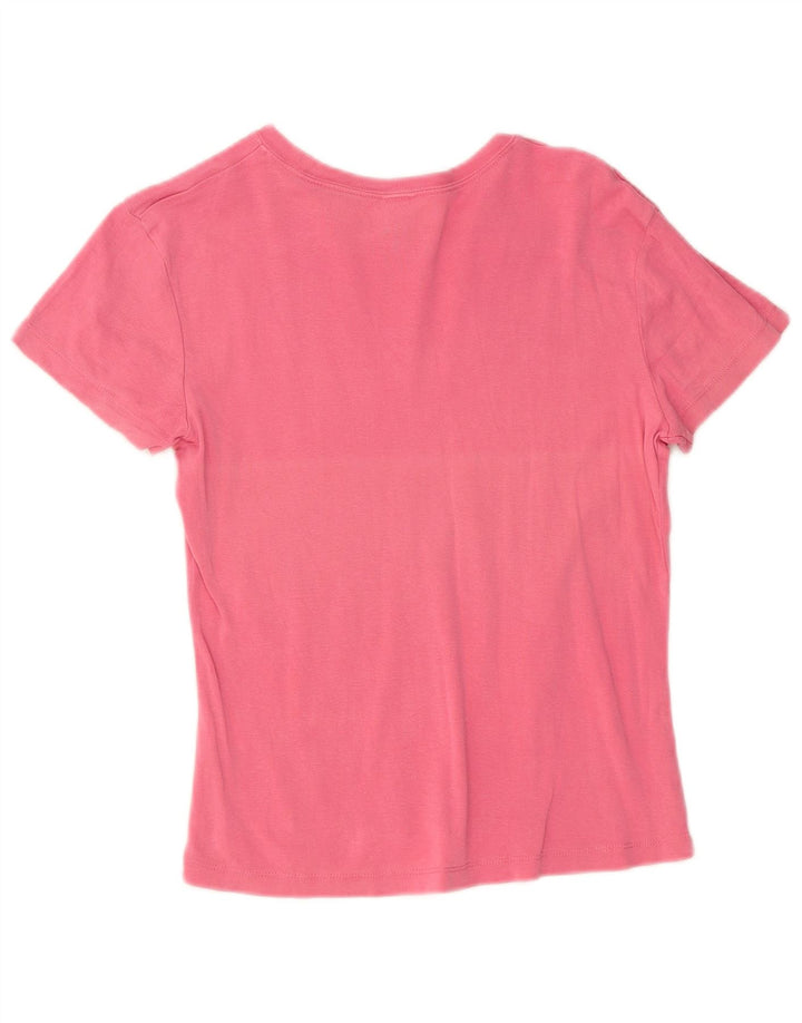 Gap T-Shirt Graphique Femme UK 12 Rose Moyen