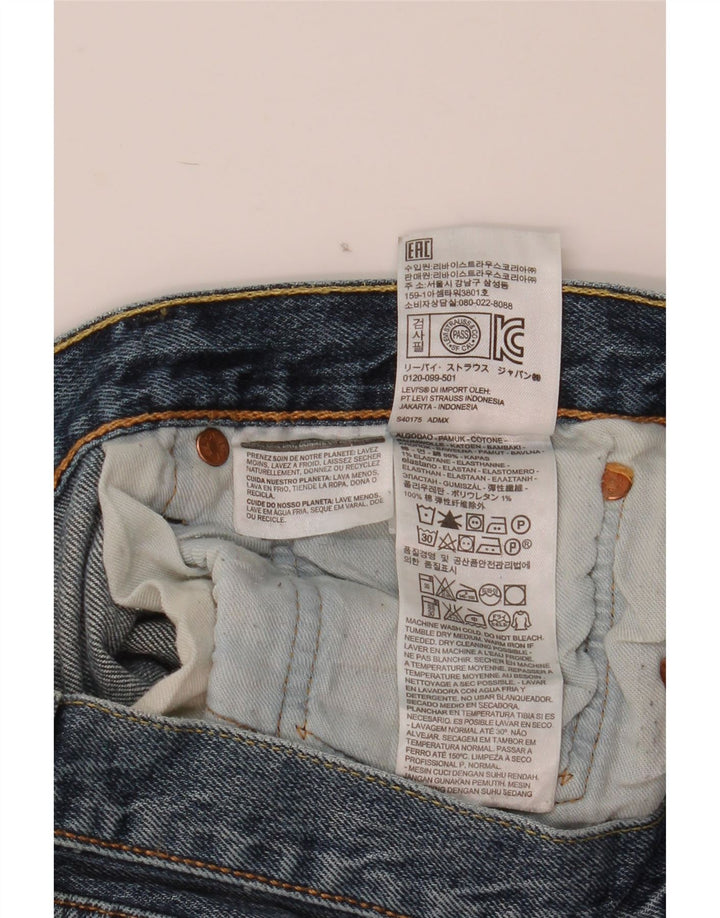 Levi's Jean Droit 501 Homme Bleu W32 L30 Coton