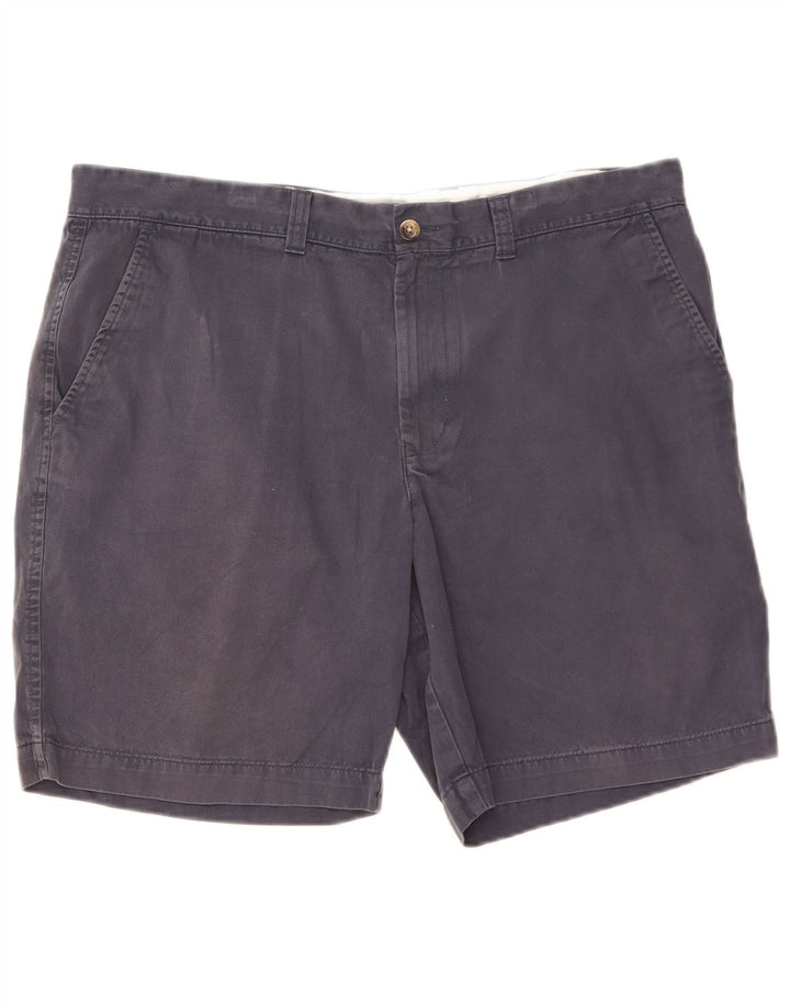 MARKS & SPENCER Mens Chino Shorts W40 XL  Blue Cotton