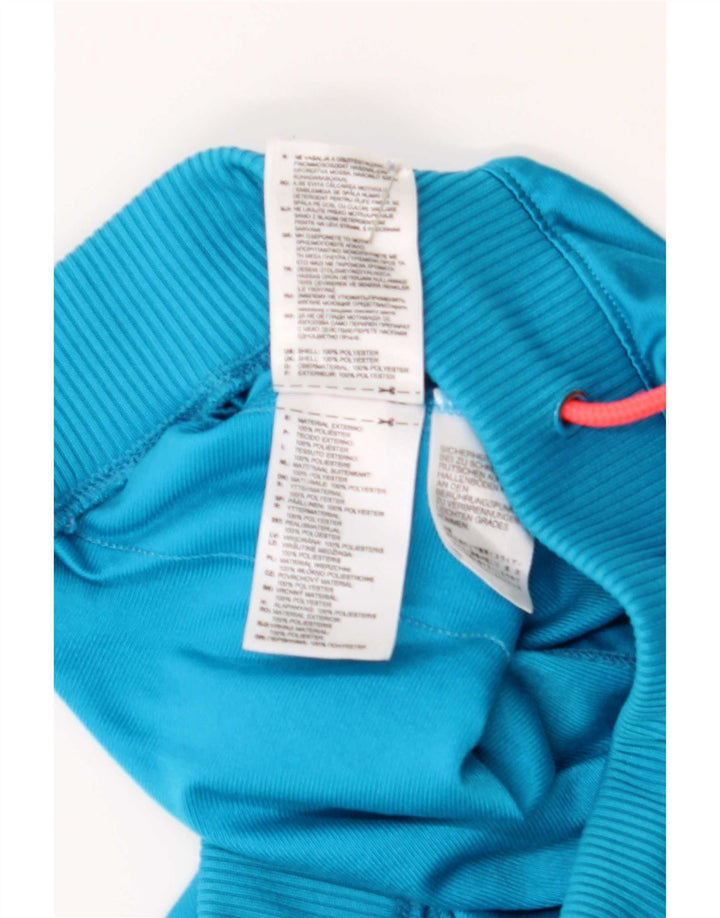 Adidas Short de sport pour femme UK 10 Petit Bleu Polyester