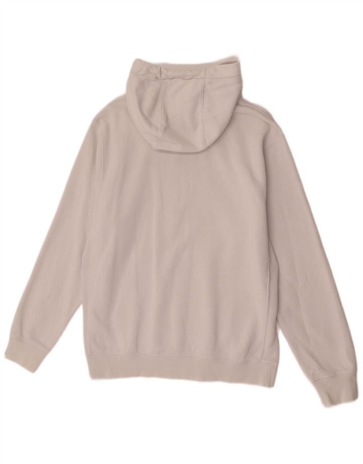 Nike Pull à capuche pour homme Petit coton blanc