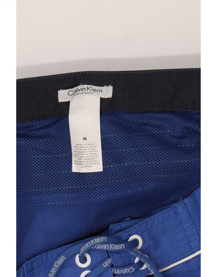 Calvin Klein Short de bain homme bleu moyen polyester