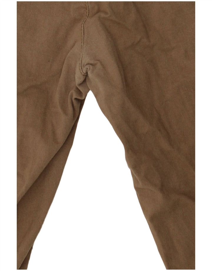 Marks & Spencer Pantalon chino droit coupe droite pour homme Petit en coton marron