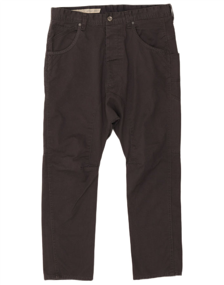 Jack & Jones Pantalon décontracté slim pour homme W34 L25 Noir Polyester