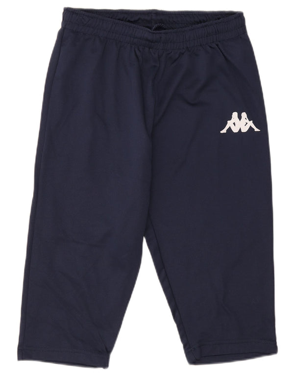 Kappa Short de Sport Garçon 13-14 Ans Bleu Marine Polyester
