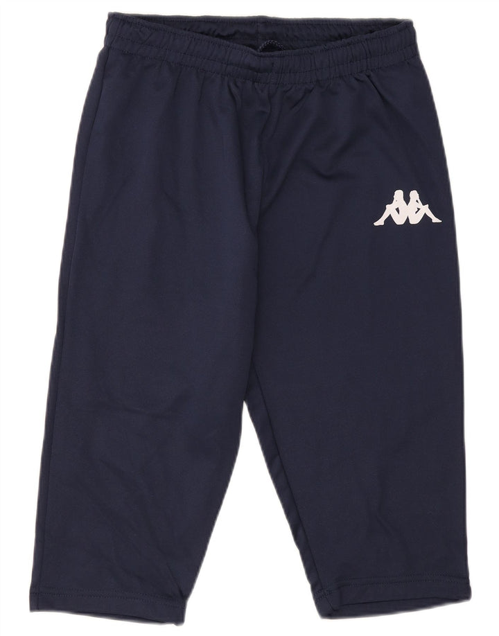 Kappa Short de Sport Garçon 13-14 Ans Bleu Marine Polyester