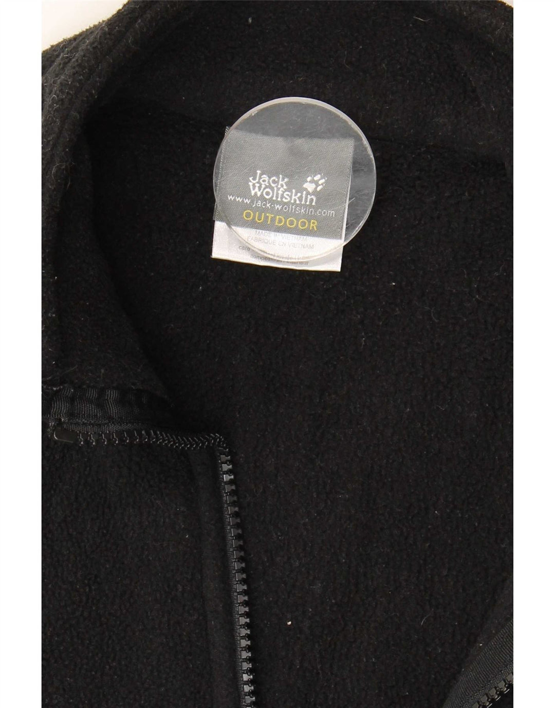 Jack Wolfskin Veste Polaire Liner Femme UK 12/14 Moyen Noir Polyester