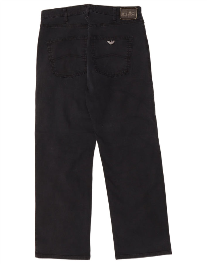 Armani Jean droit homme W32 L28 coton noir