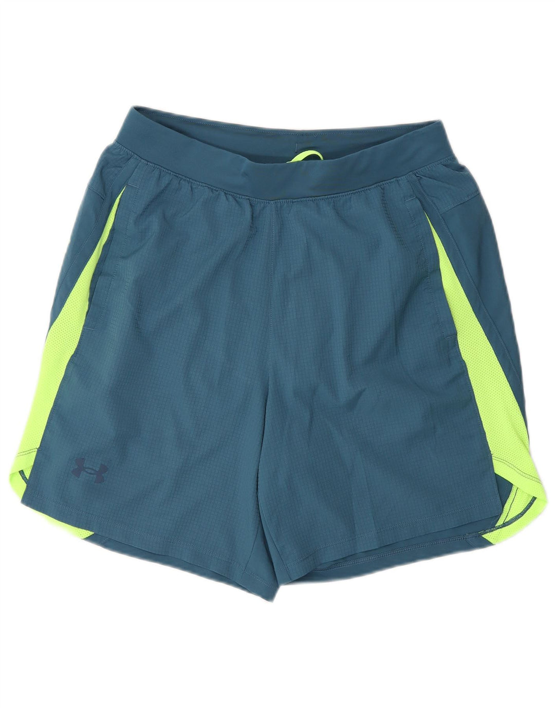 Under Armour Short de Sport Homme Bleu Moyen Colourblock Polyester
