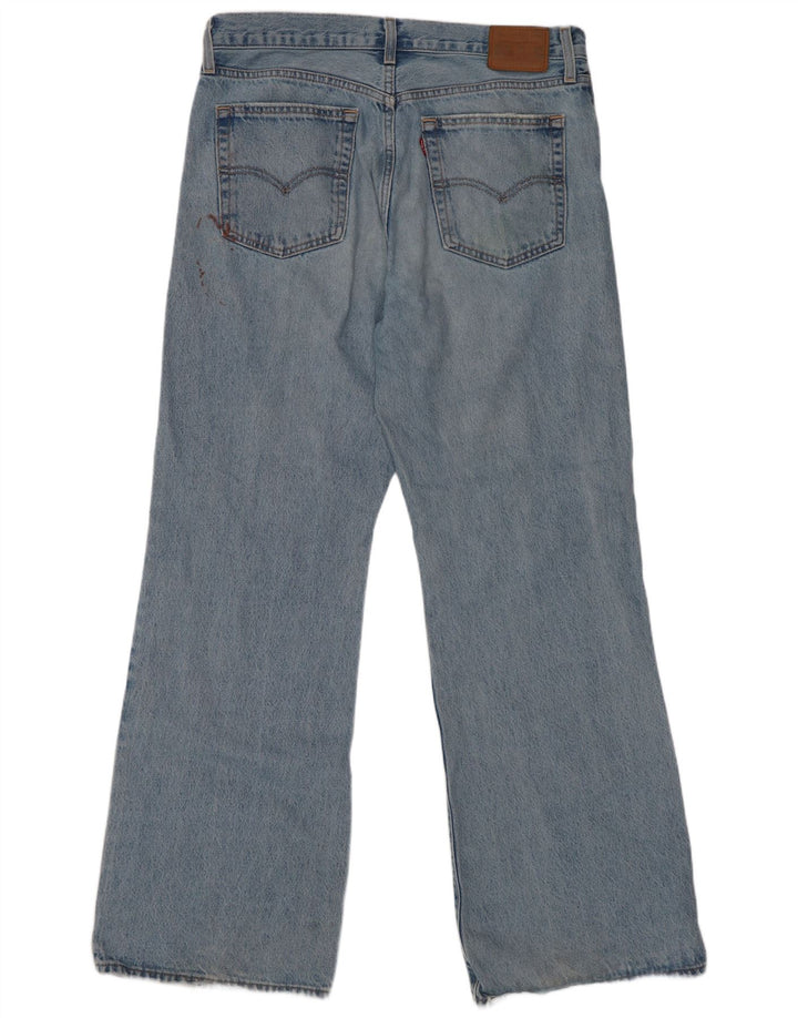 Levi's Jean Bootcut Femme Effet Déchiré W29 L33 Bleu Coton