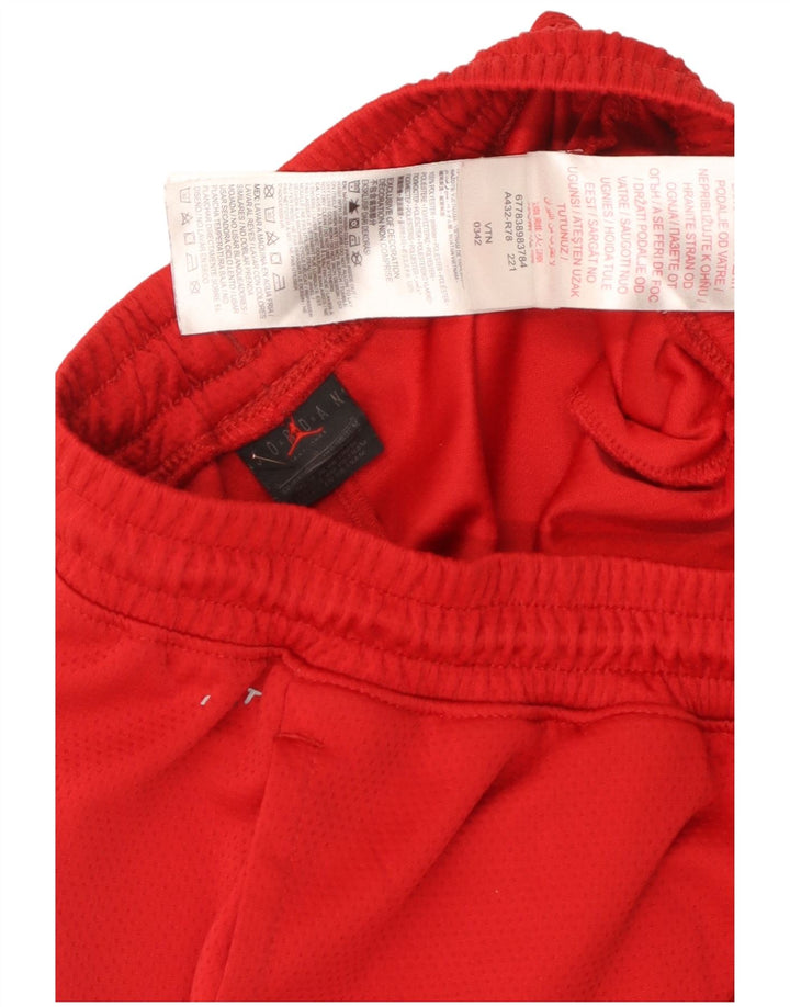 Jordan Short de sport garçon 12-13 ans Rouge Colorblock Polyester