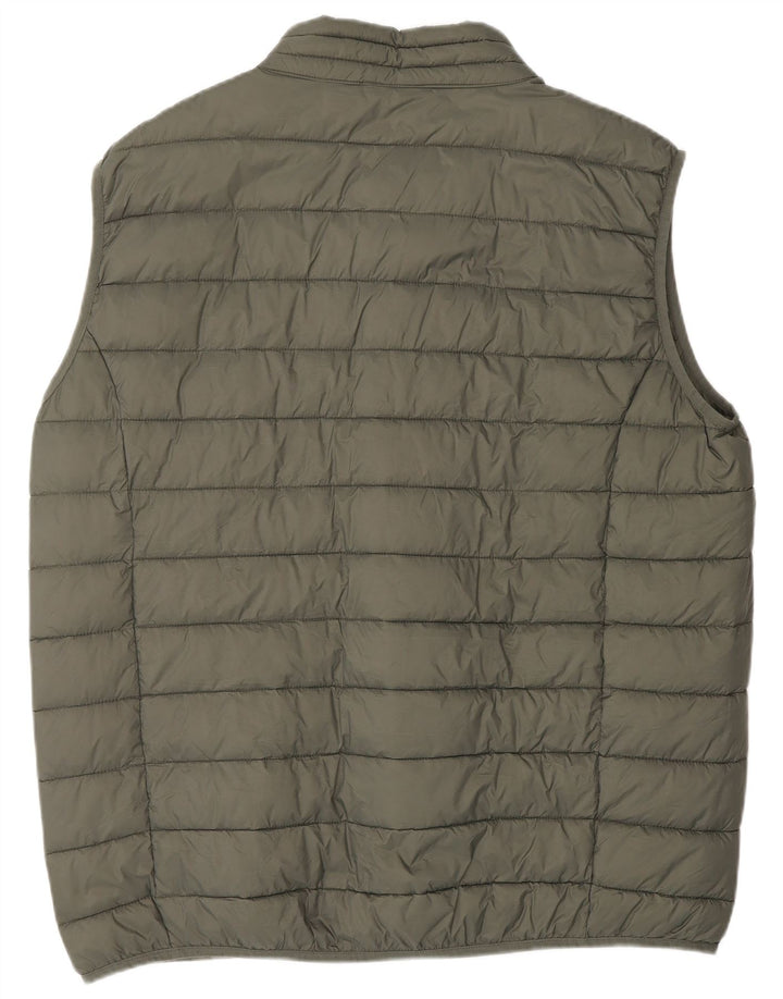 CARRERA Gilet Rembourré Homme UK 44 2XL Kaki Polyamide