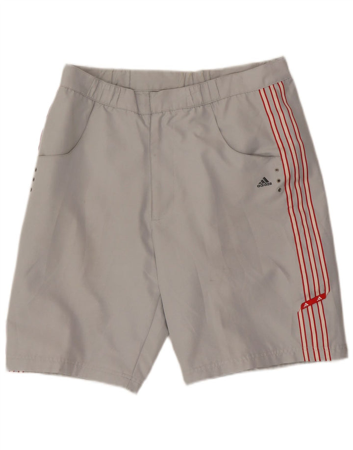 Adidas Short décontracté pour homme Medium W34 Gris Polyester