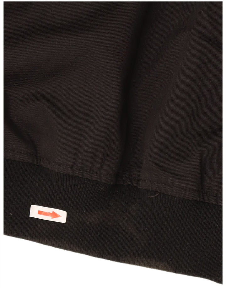 Brandit Veste bomber à capuche pour femme UK 16 Large Noir Polyester