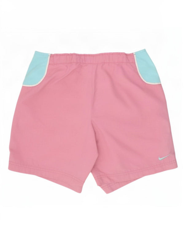 Nike Short de sport fille 12-13 ans Large Rose Colourblock Polyester