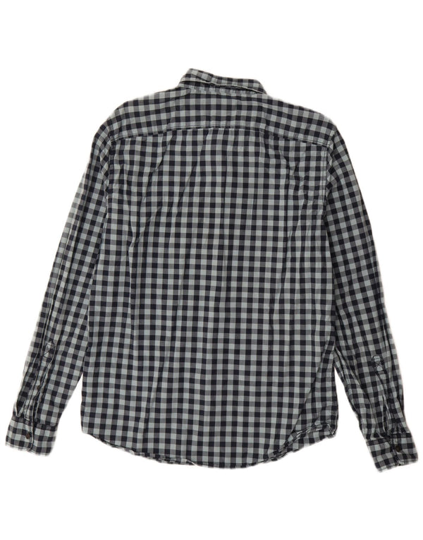 Timberland Chemise Slim Fit Homme Bleu Marine Moyen Vichy Coton