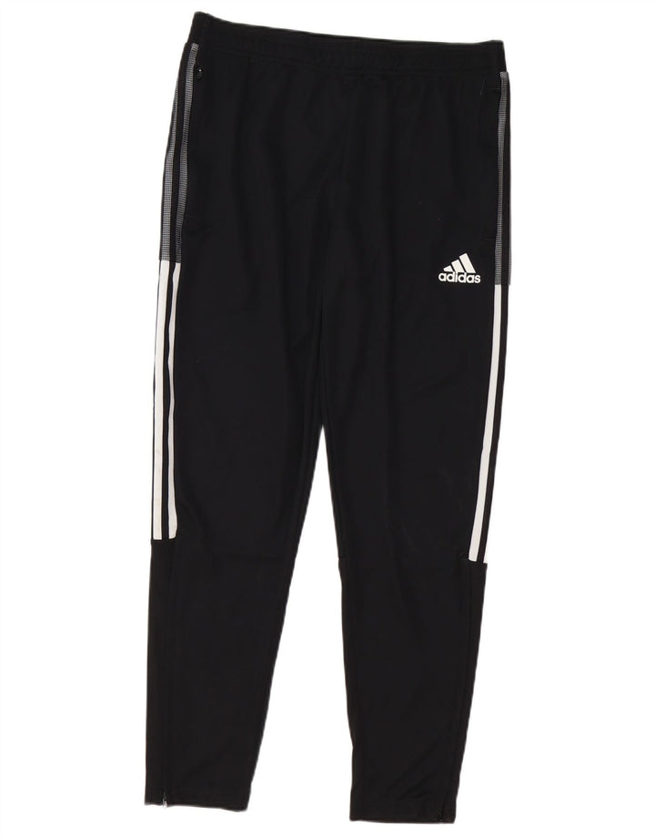 Adidas Pantalon de survêtement Aeroready pour homme en polyester noir Taille L