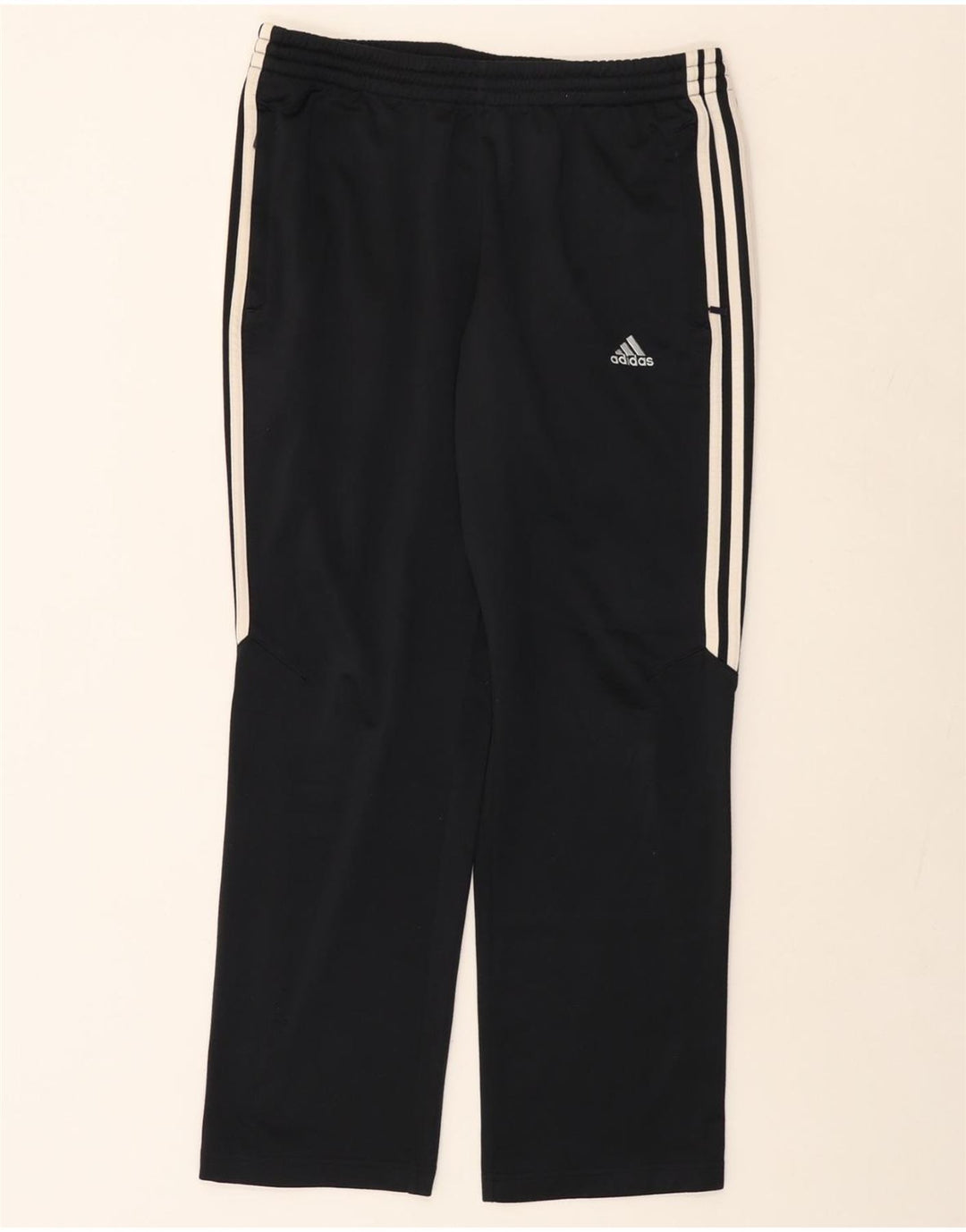 ADIDAS Pantalon de survêtement pour hommes Large Noir Polyester