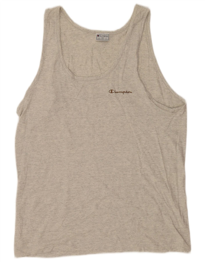 Champion Débardeur Homme 2XL Gris Moucheté