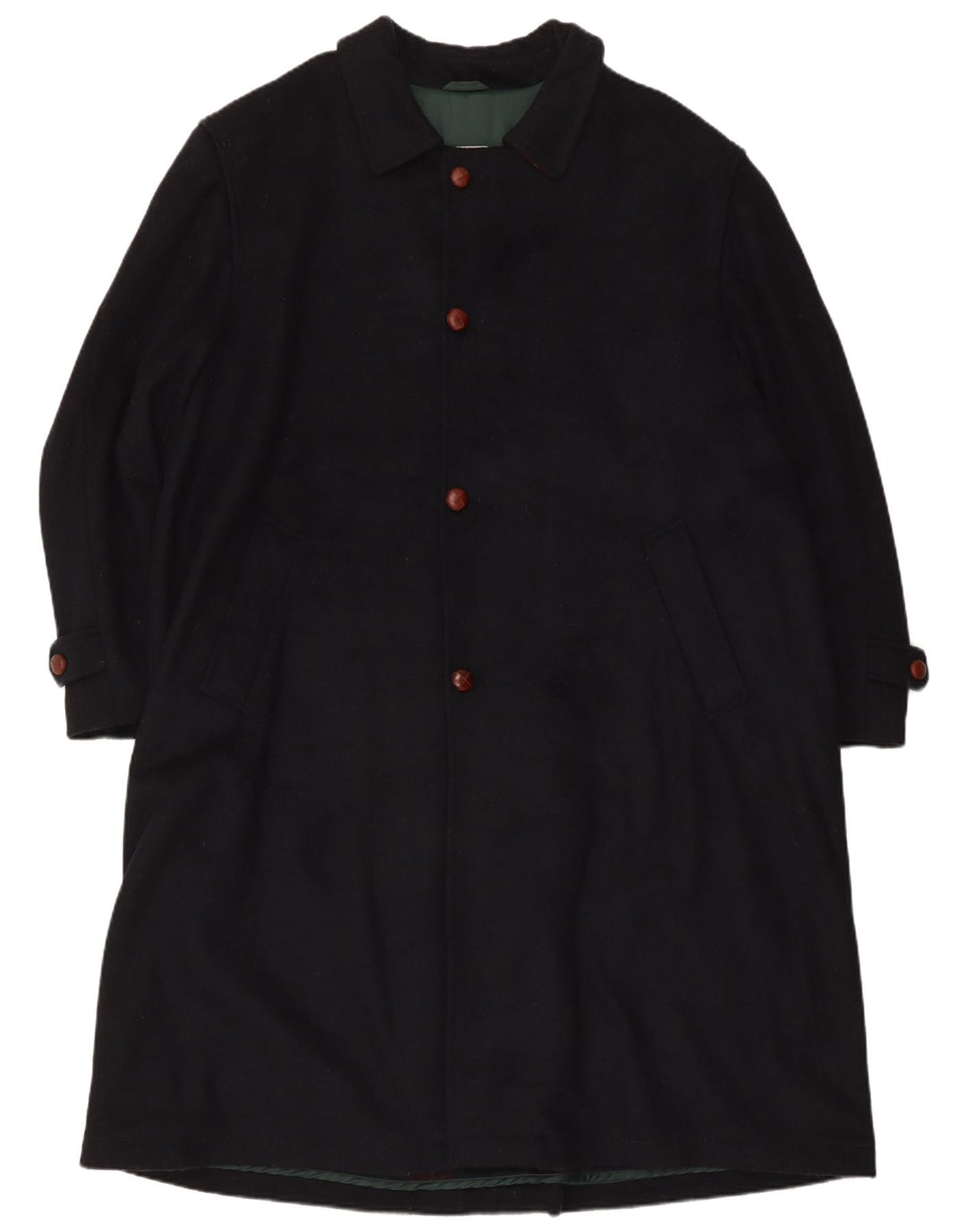 ETON BLUES Manteau Homme IT 54 2XL Bleu Marine Laine