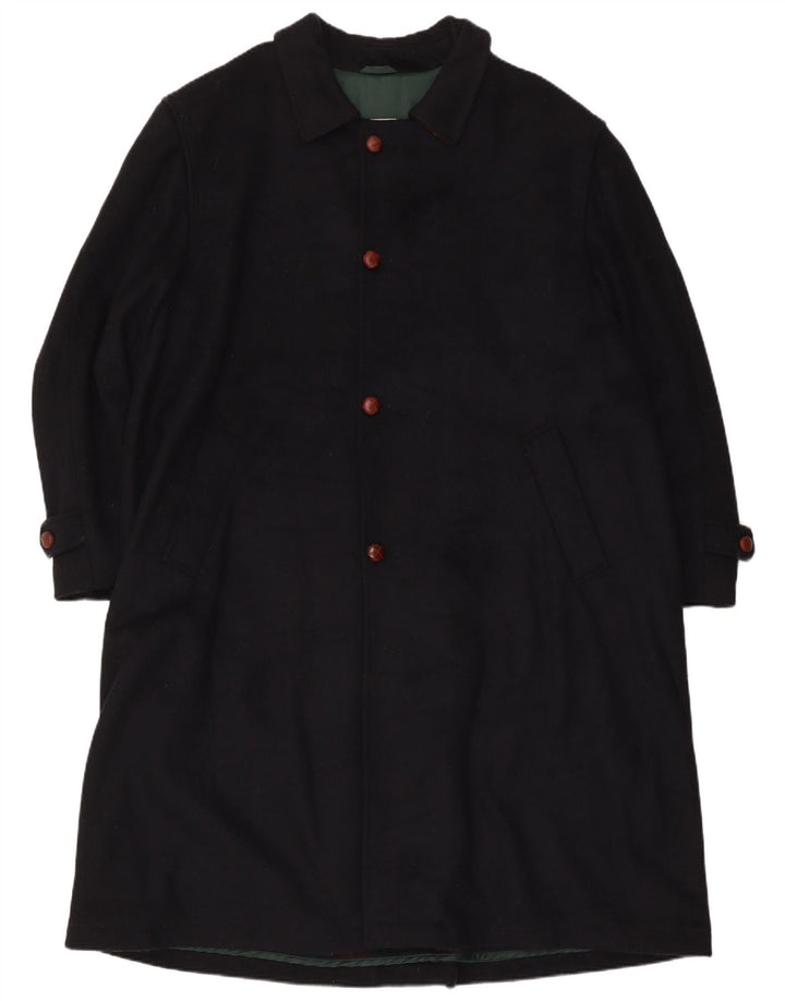 ETON BLUES Manteau Homme IT 54 2XL Bleu Marine Laine