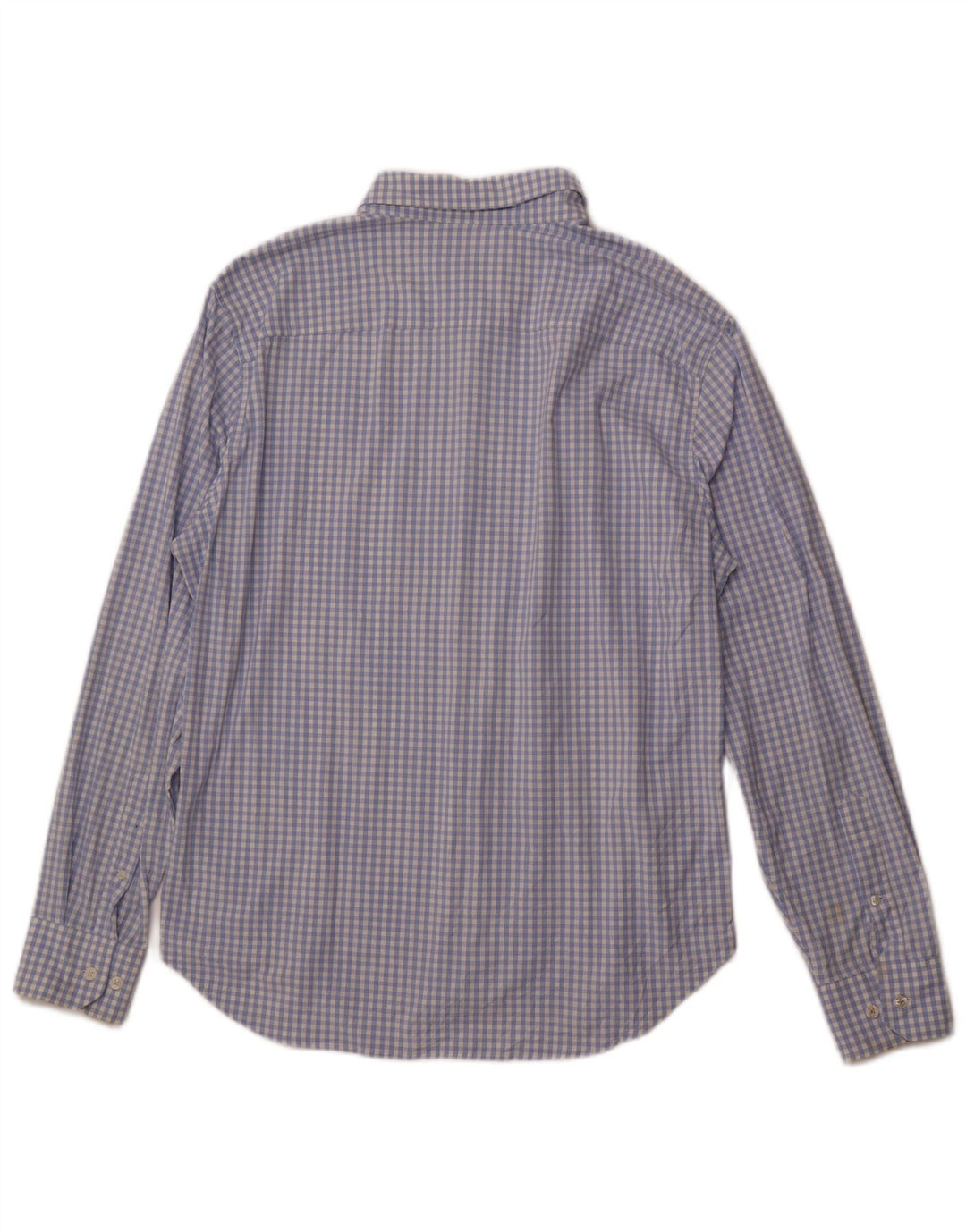 BONOBOS Chemise athlétique pour hommes en nylon vichy bleu moyen